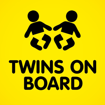 Picture of 12" x 12" Baby On Board 2