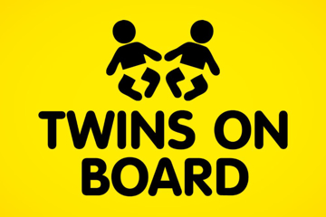 Picture of 12" x 18" Baby On Board 2