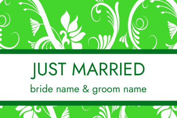 Picture of 12" x 18" Wedding 14