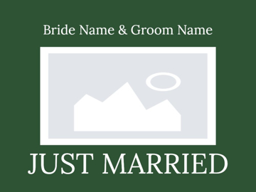 Picture of 18" x 24" Wedding 13