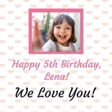 Picture of 12" x 12" Birthday 3