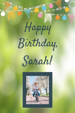 Picture of 18" x 12" Birthday 1