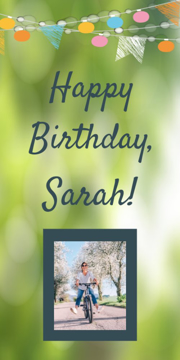 Picture of 24" x 12" Birthday 1