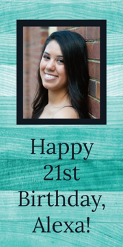 Picture of 24" x 12" Birthday 5