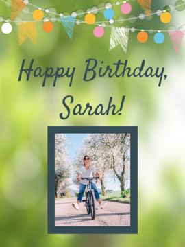 Picture of 24" x 18" Birthday 1