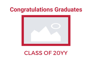 Picture of 12" x 18" Graduation 7