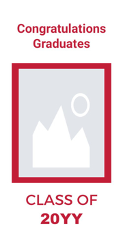 Picture of 24" x 12" Graduation 7