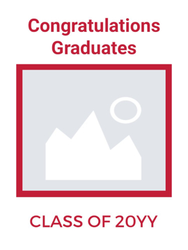 Picture of 24" x 18" Graduation 7