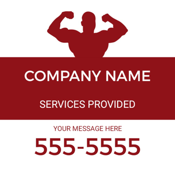 Picture of 12" x 12" Health & Fitness 3