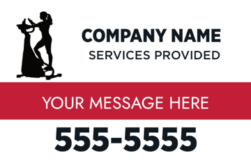 Picture of 12" x 18" Health & Fitness 12