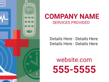 Picture of 9" x 12" Health & Fitness 10