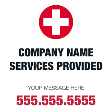 Picture of 24" x 24" Health & Fitness 1