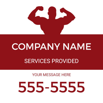 Picture of 24" x 24" Health & Fitness 3