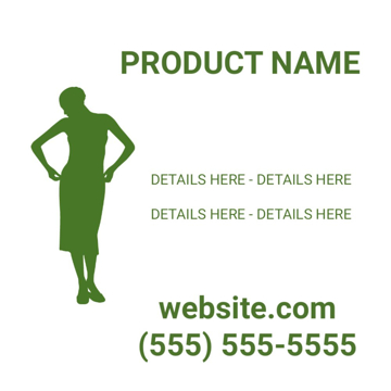 Picture of 24" x 24" Health & Fitness 8