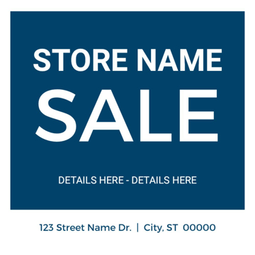 Picture of 12" x 12" Retail 11