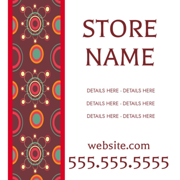 Picture of 12" x 12" Retail 7