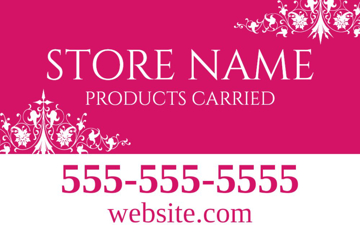 Picture of 12" x 18" Retail 19