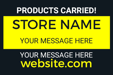 Picture of 12" x 18" Retail 3