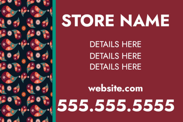 Picture of 12" x 18" Retail 4