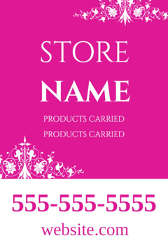 Picture of 18" x 12" Retail 19