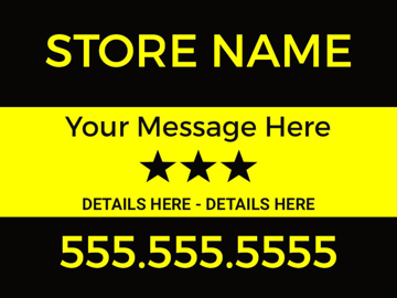 Picture of 18" x 24" Retail 10