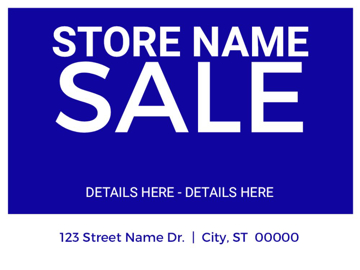 Picture of 18" x 24" Retail 11