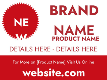 Picture of 18" x 24" Retail 15