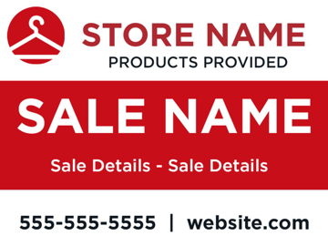 Picture of 18" x 24" Retail 16