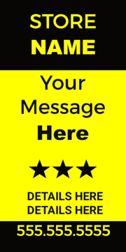 Picture of 24" x 12" Retail 10