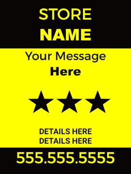 Picture of 24" x 18" Retail 10