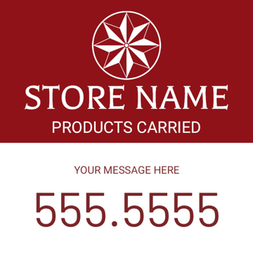 Picture of 24" x 24" Retail 2