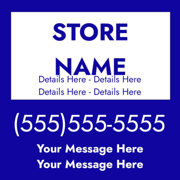 Picture of 24" x 24" Retail 21