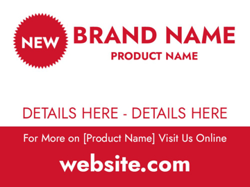 Picture of 9" x 12" Retail 15