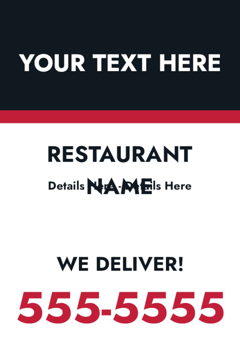 Picture of 18" x 12" Restaurant 22