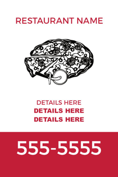 Picture of 18" x 12" Restaurant 24