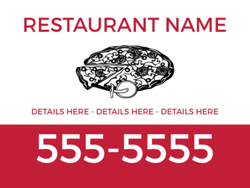 Picture of 18" x 24" Restaurant 24