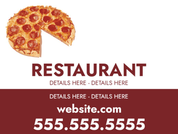 Picture of 18" x 24" Restaurant 6