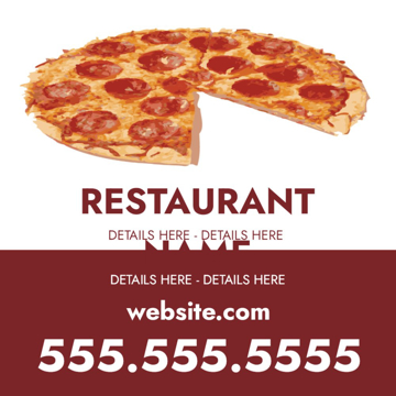 Picture of 24" x 24" Restaurant 6