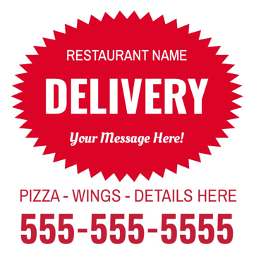 Picture of 24" x 24" Restaurant 9