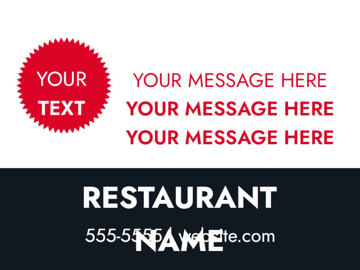 Picture of 9" x 12" Restaurant 15