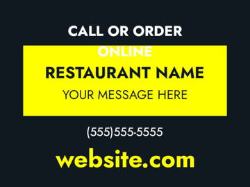 Picture of 9" x 12" Restaurant 17