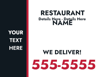 Picture of 9" x 12" Restaurant 22