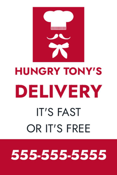 Picture of 18" x 12" Restaurants 35905824