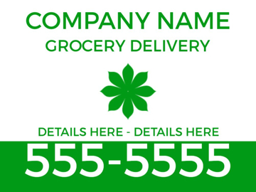 Picture of 18" x 24" Delivery 12