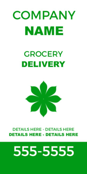 Picture of 24" x 12" Delivery 12