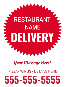 Picture of 24" x 18" Delivery 9