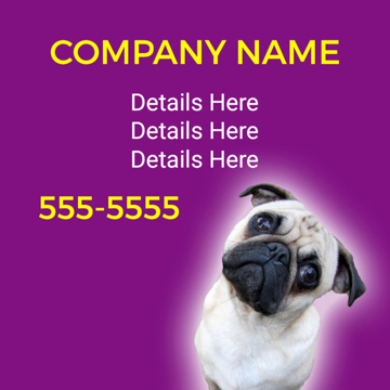 Picture of 12" x 12" Pet Care 12