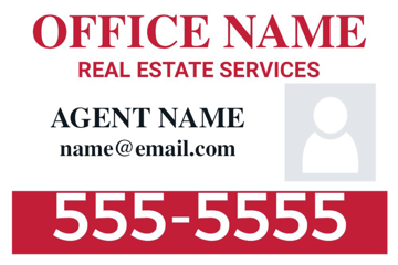 Picture of 12" x 18" Real Estate 12