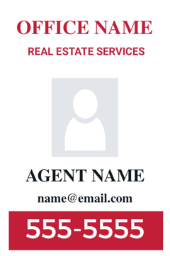 Picture of 18" x 12" Real Estate 12