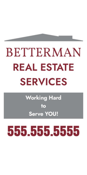 Picture of 24" x 12" Real Estate 3530996